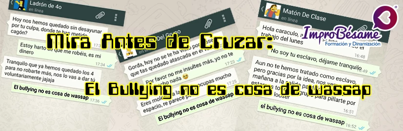 Mira Antes de Cruzar - El Bullying no es cosa de wassap, taller de prevención del cyberbullying